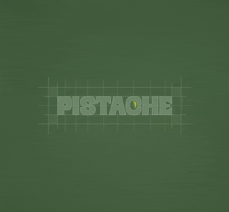Pistache logo animatie